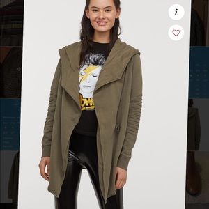 H&M Hooded Sweatshirt Cardigan.